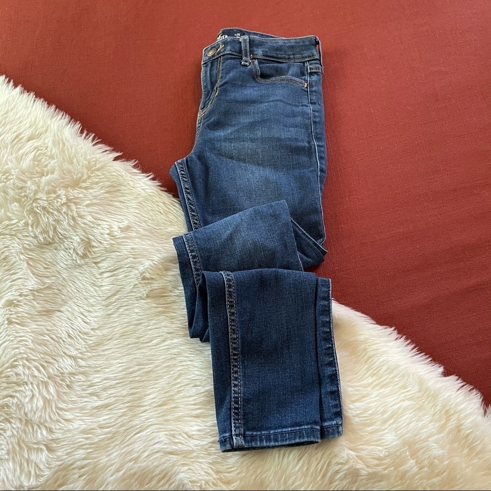 Hollister midrise super skinny jeans sz.25